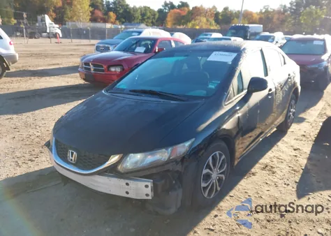 2013 Honda Civic Lx from USA, damaged, VIN 2HGFB2F5XDH591962